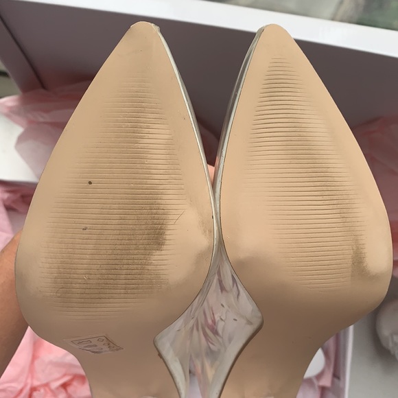 Cape Robbin BELLA clear boot w glitter stars US8.5 - Picture 8 of 11